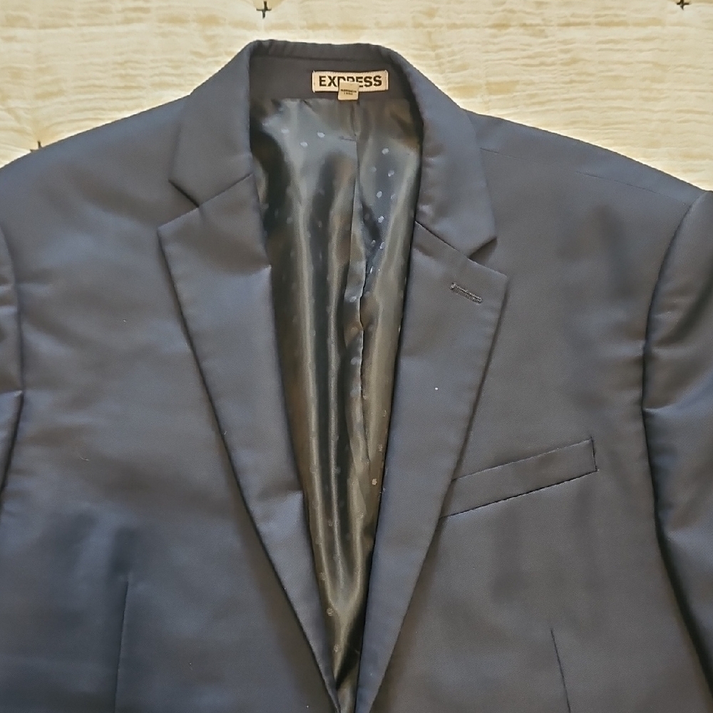 Express Men's Midnight Blue Sport Coat